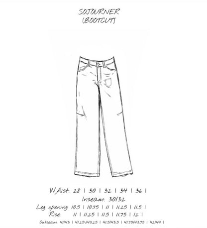 SOJOURNER PANTS (BOOTCUT)